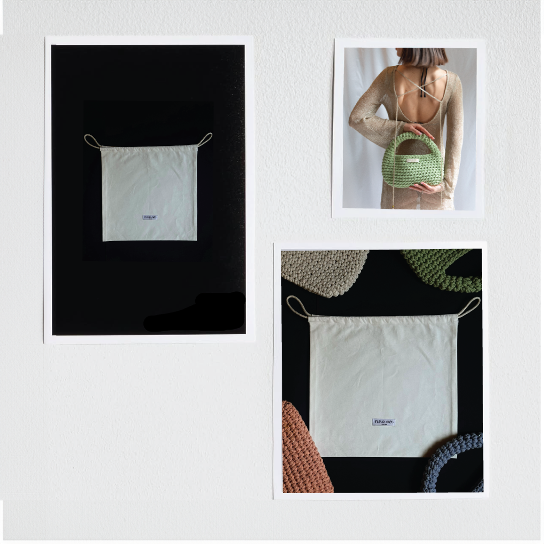 VANILLA CLOUD PANIER BAG