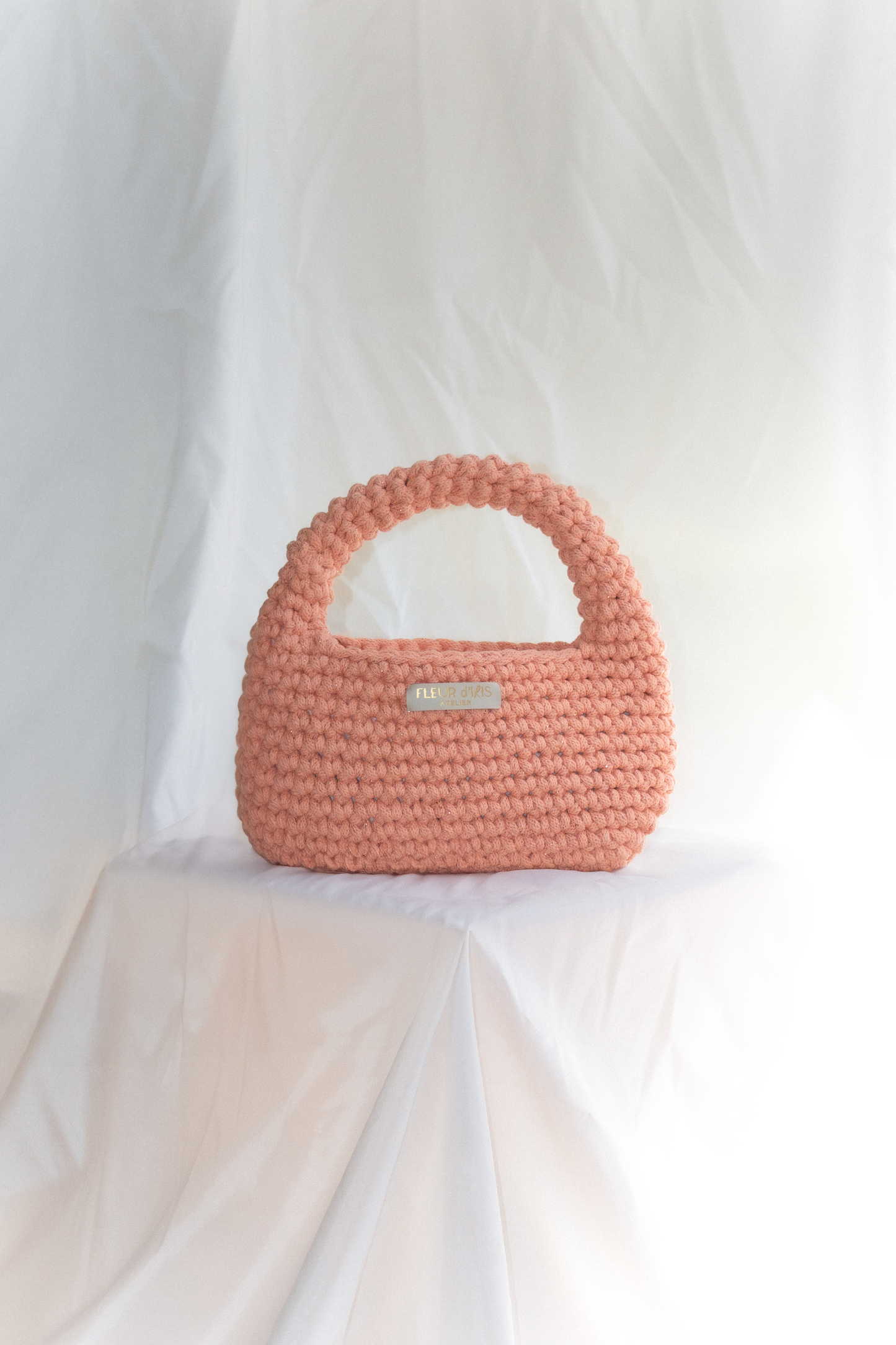 PEACH ROSE PANIER BAG