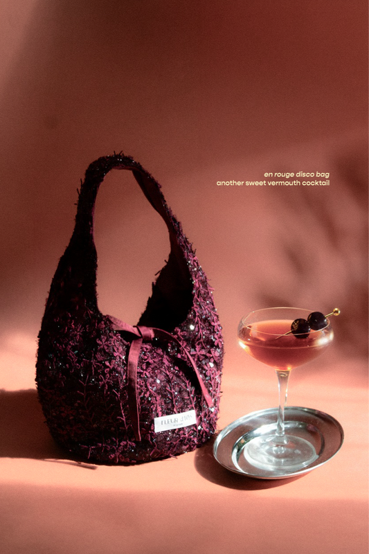 en ROUGE DISCO BAG