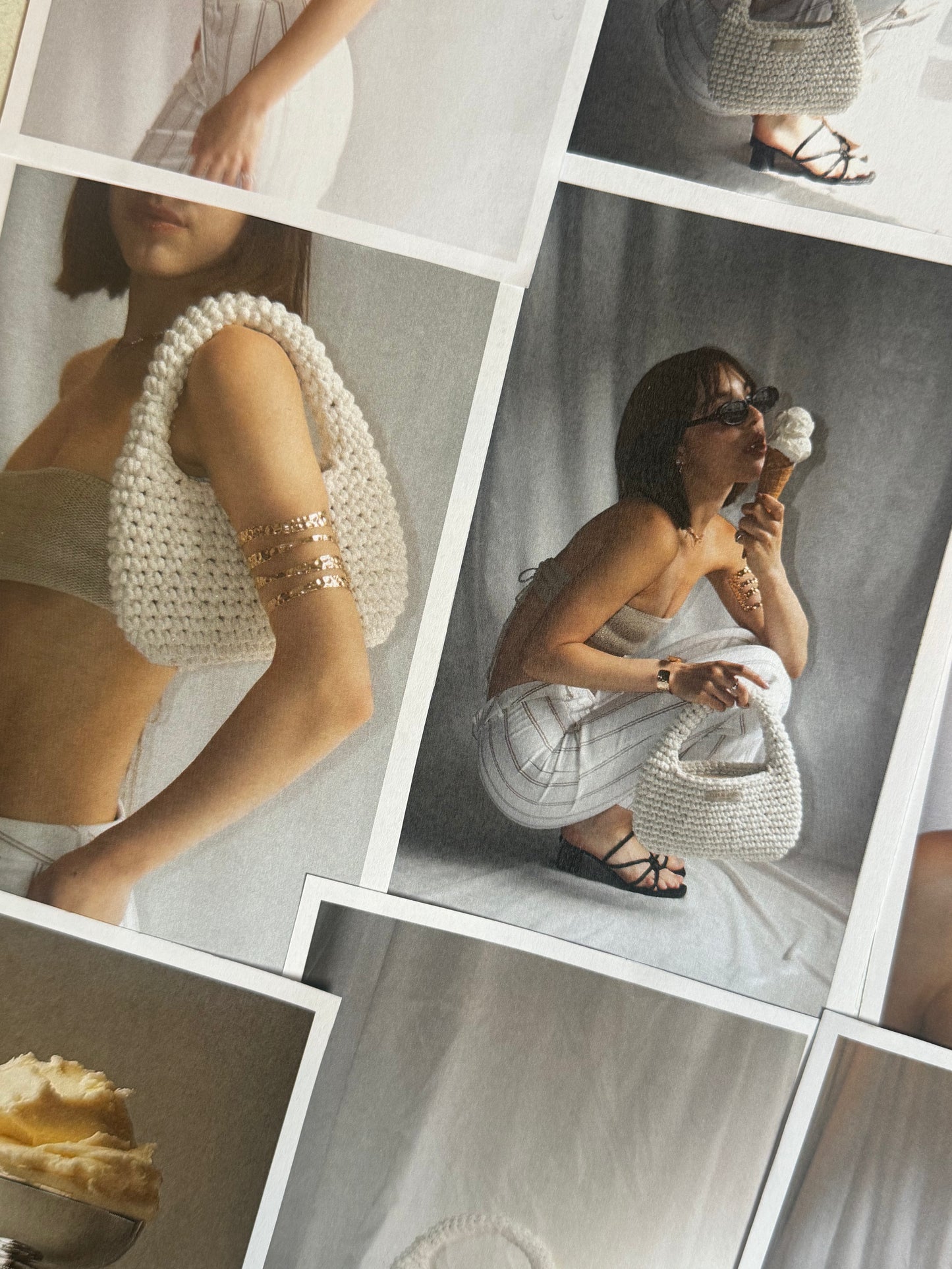 VANILLA CLOUD PANIER BAG