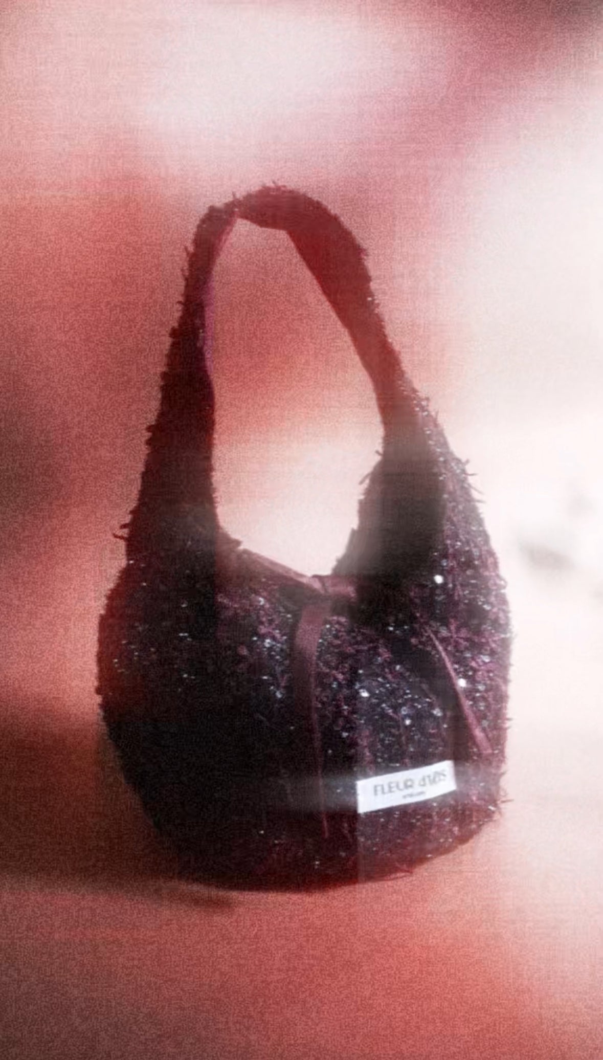 en ROUGE DISCO BAG