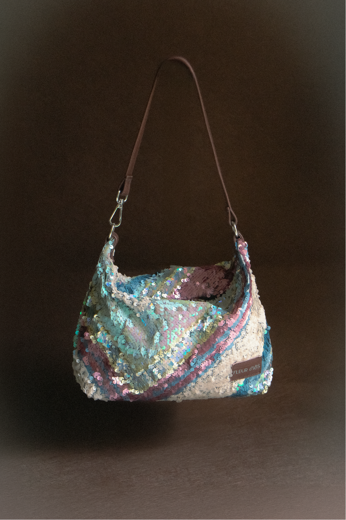 WILDFLOWER LEATHER STRAP BAG
