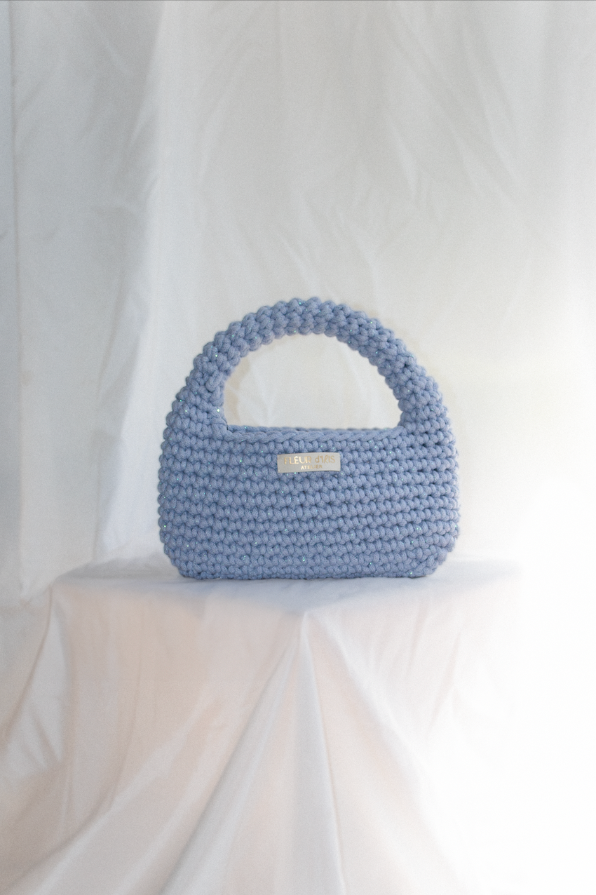 BERRY/LILAC PANIER BAG